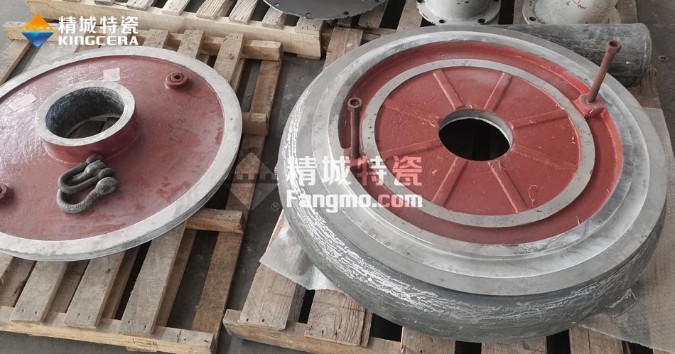 耐磨陶瓷內襯渣漿泵