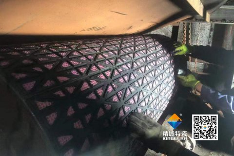 【案例】精城陶瓷滾筒包膠：火電輸煤系統(tǒng)耐磨十年驗(yàn)證