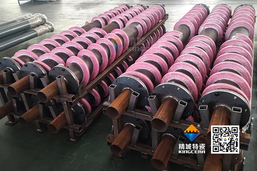 耐磨陶瓷絞龍葉片-螺旋輸送提升機(jī)