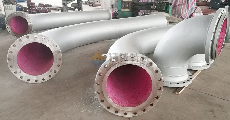 點焊裝卡式耐磨陶瓷彎頭 點焊裝卡式耐磨陶瓷彎頭